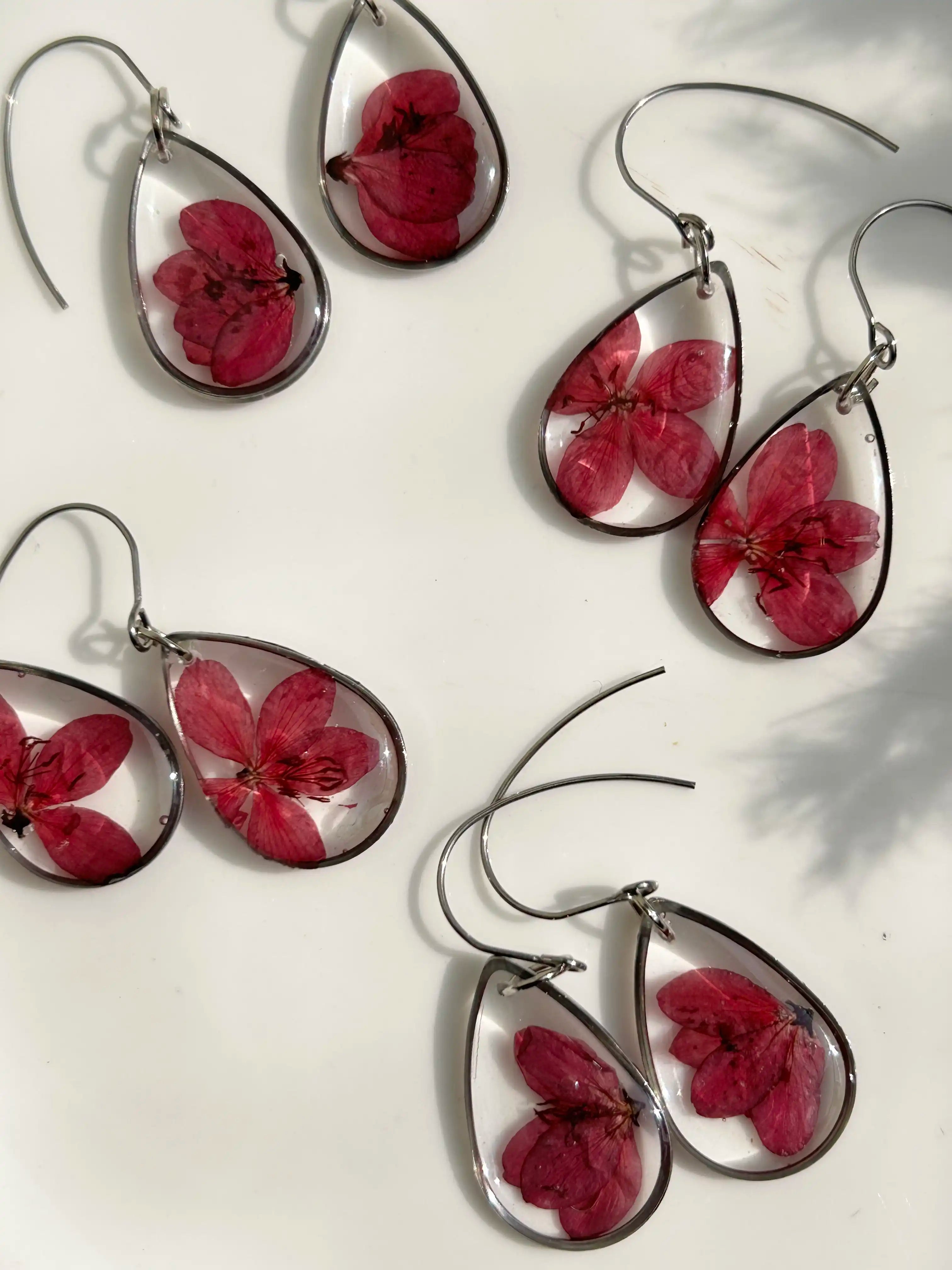 Scarlet Jatropha Drops